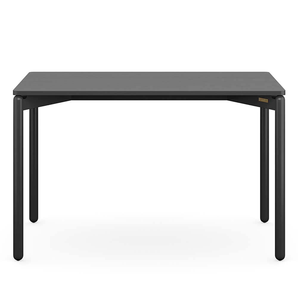 Стол обеденный saga, 75х120 см, темно-серый