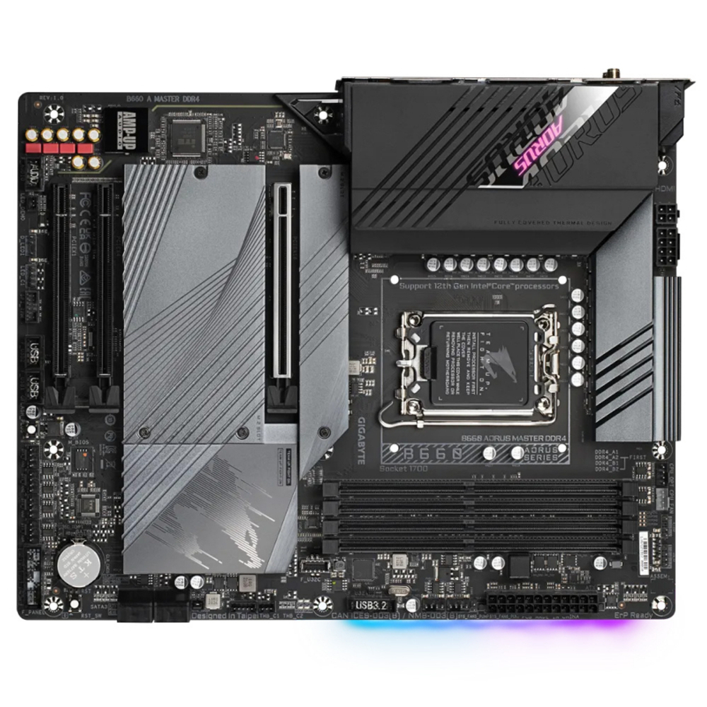 Материнская плата GIGABYTE B660 AORUS MASTER DDR4 1.0 LGA1700, ATX RTL