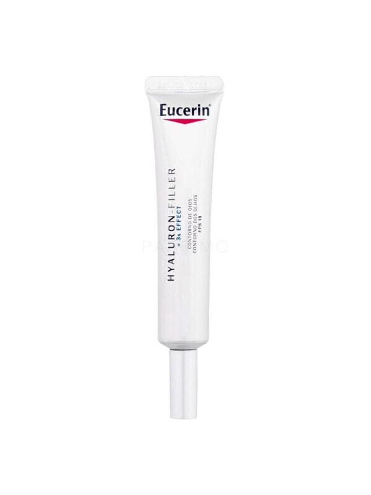 Уход за кожей вокруг глаз Eucerin Hyaluron-Filler + 3x Effect Eye Cream SPF15 15 ml augencreme Feine Linien &amp; Falten für Frauen