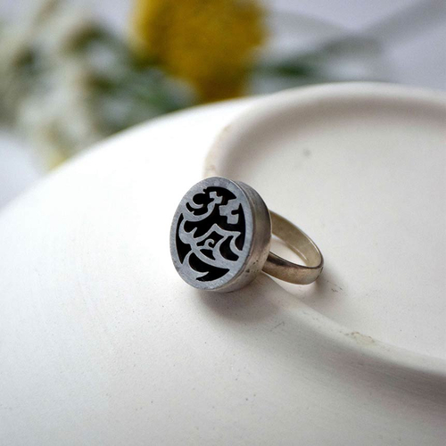 Серебряное кольцо Arte Nestaligh Esh 20220524 Иран