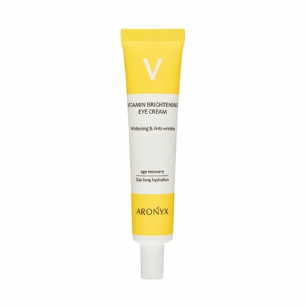 Aronyx Крем для глаз тонизирующий витаминный с пептидами - Medi flower vitamin brightening, 40мл, шт