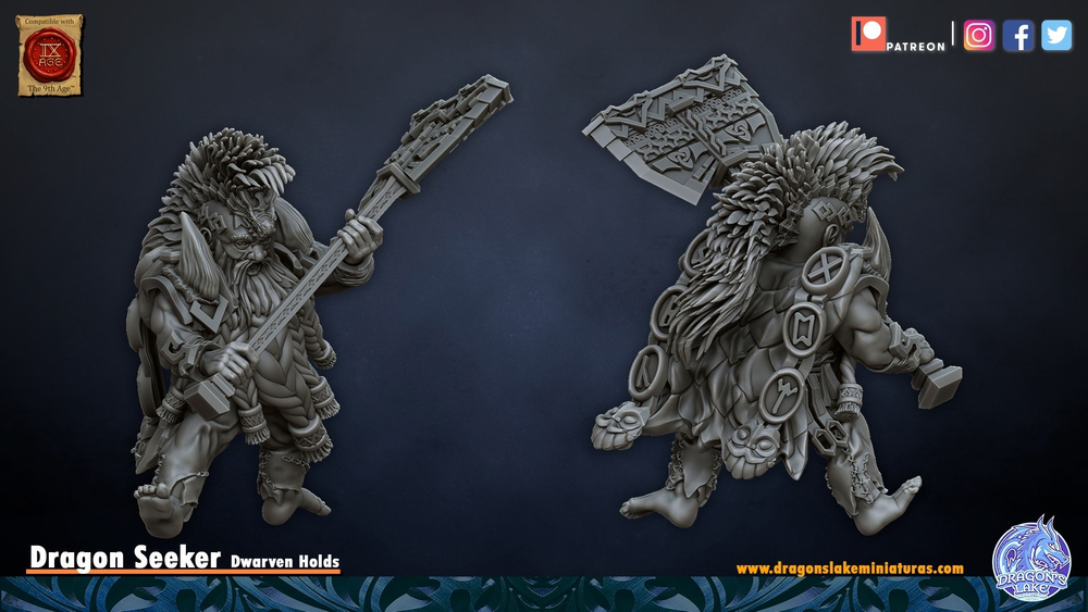 Dwarf Dragon Seeker