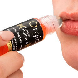 Блеск для губ Orgie Electric Fellatio с вибрирующим эффектом, 10 мл