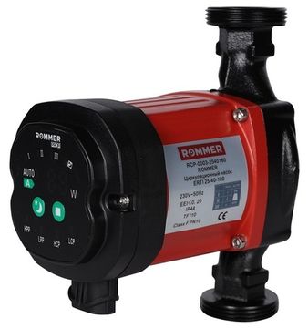Циркуляционный насос Rommer ERTI 25/40-180 с частотным регулированием (RCP-0003-2540180)