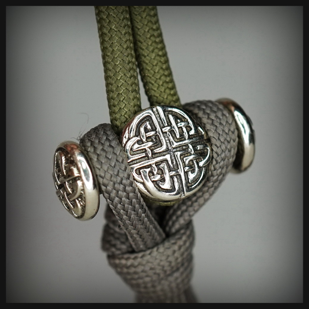 Замок - клевант "Норд" для браслета , мельхиор