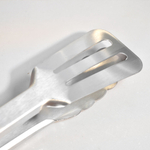 Щипцы-лопатка 40см нерж с черной деревянной ручкой