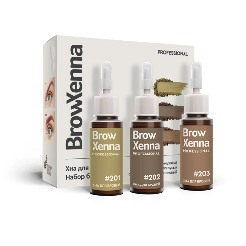 Набор хны для бровей Блонд BrowXenna, 30 мл