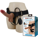 Женский страпон с вибрацией и эффектом эякуляции Oher