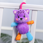 3933777 Подвеска мягкая с вибрацией «Котик» на кроватку/коляску