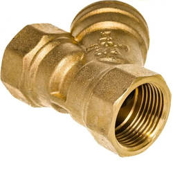 Фильтр сетчатый Y-образный латунный муфтовый 1/2" Ду15 ВР/ВР ФС