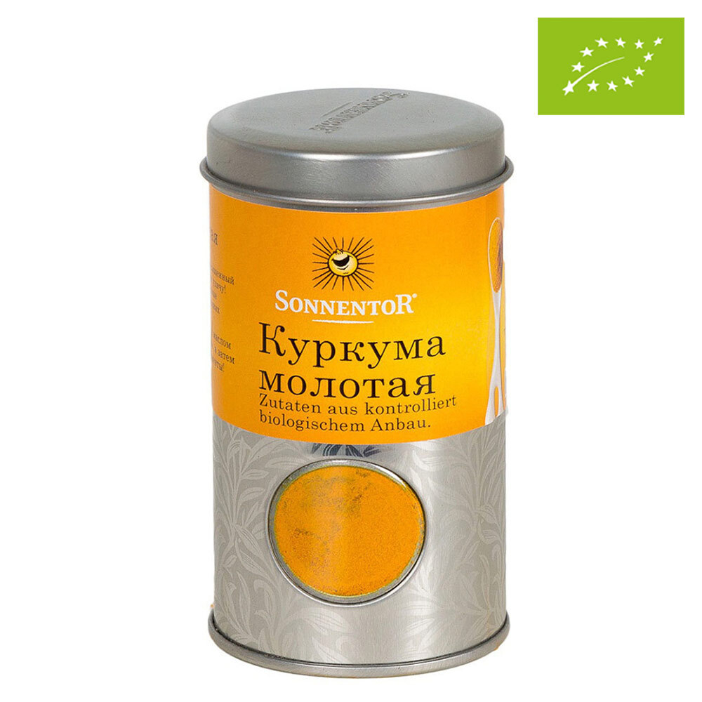 Органическая куркума молотая Sonnentor, 40 г