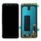 Дисплей для Samsung Galaxy A6+/ A605 HARD OLED в сборе с тачскрином  (Black) черный