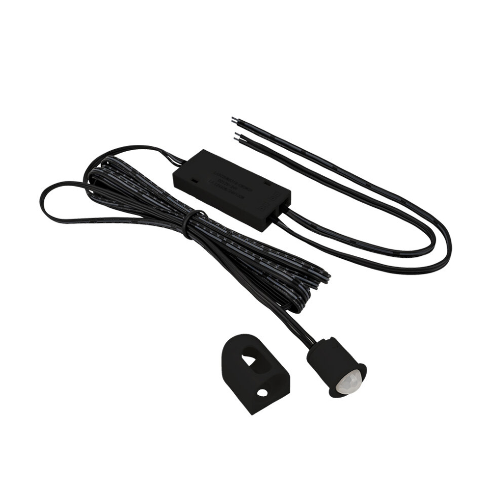 Выключатель PIR-12/24, белый, с выносным датчиком движения