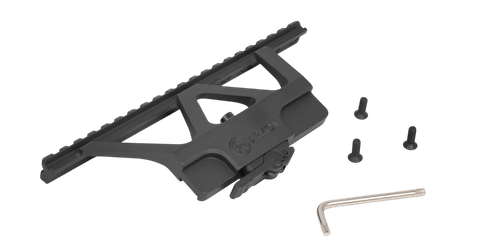 Быстросъемный боковой кронштейн Arkon с планкой weaver на Сайга/АК с выносом