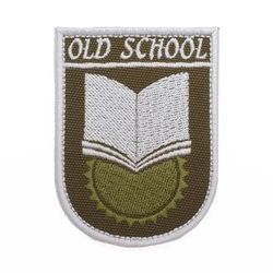 Патч Old school (8 х 5,5 см)