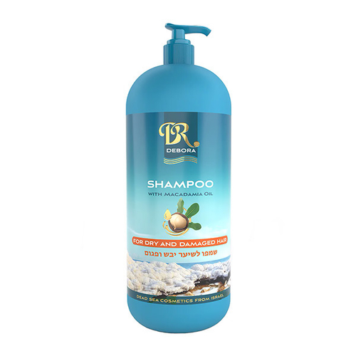 Шампунь для сухих и поврежденных волос с маслом Макадамии Debora Cosmetics 1000мл
