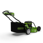 Cамоходная аккумуляторная газонокосилка Greenworks 82LM30S , 82v, 76 см, (2519207U3B), с 3хАКБ 5Ач и ЗУ для 2-х аккумуляторов