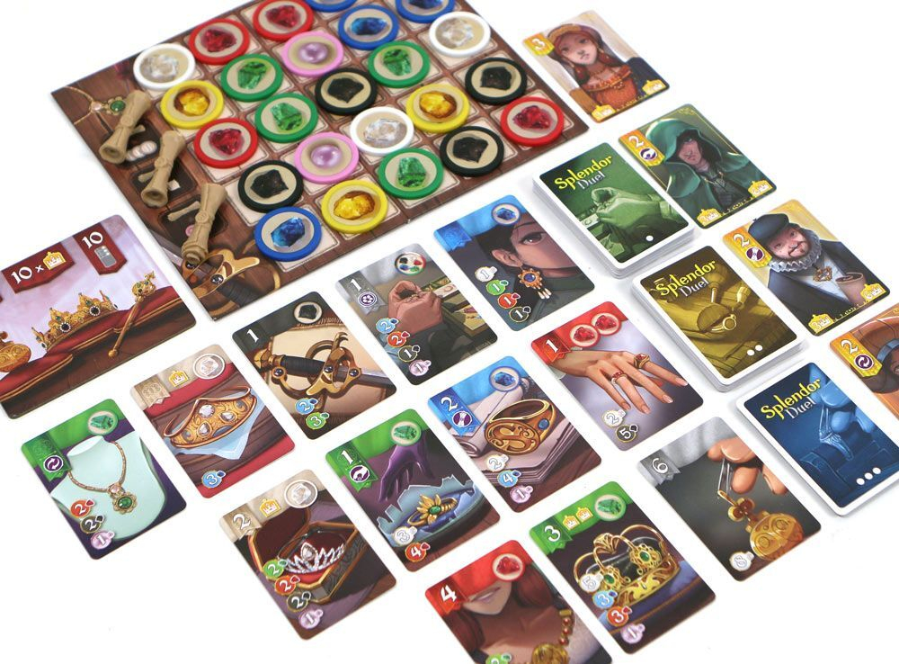 Splendor Duel на немецком языке