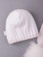 Шапка для девочки зимняя вязаная и шарф