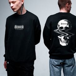 Свитшот MEDOOZA Distorted, черный