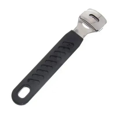 Скребок для пяток на блистере «Ультрамарин», цвет белый, 14см