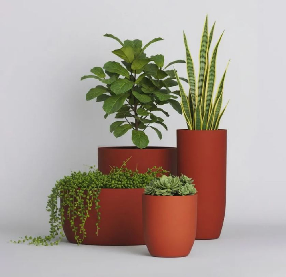 Кашпо, коллекция КОЛОР, форма ЙАР