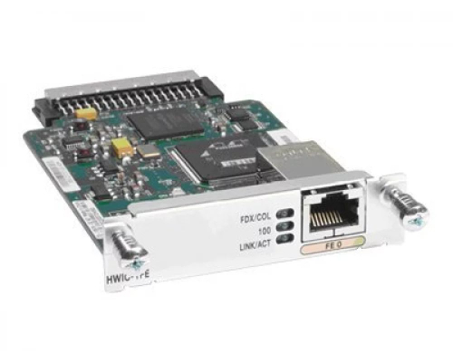 Модуль Cisco HWIC-1FE Plug-in module 1х10/100 Ethernet