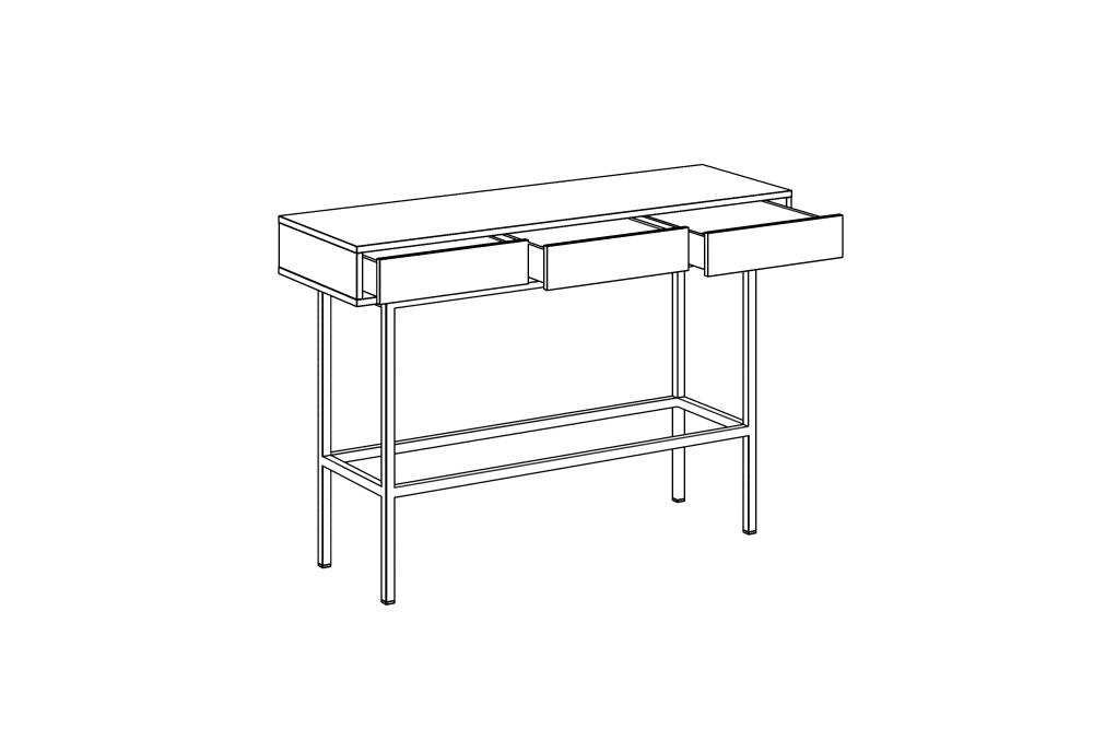 Стол консольный Boho