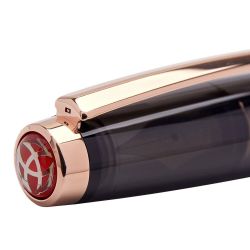 Ручка перьевая TWSBI Diamond 580 RG II с пером F (M7447600) 4