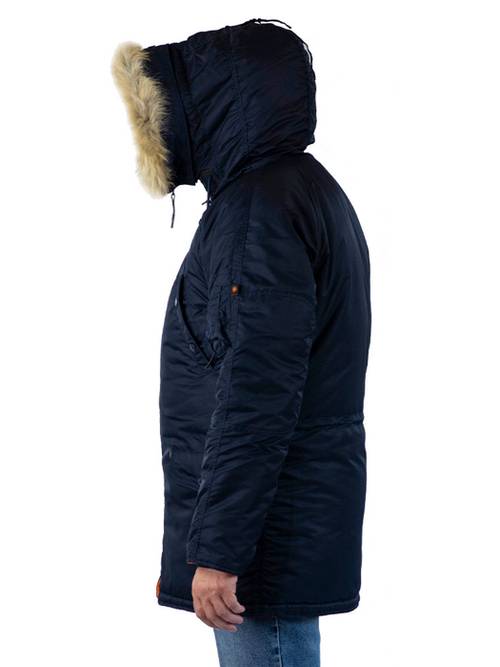 Куртка Аляска N-3B Nord Storm Husky III fleece 2024 (синий - r.blue/orange)