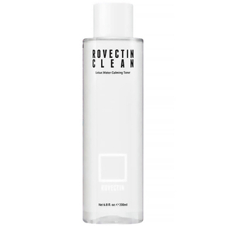 Rovectin Тонер для лица увлажняющий с экстрактом лотоса  - Clean lotus water calming toner, 200мл