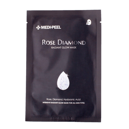Medi-Peel Маска с алмазной пудрой для сияния кожи Rose Diamond Mask