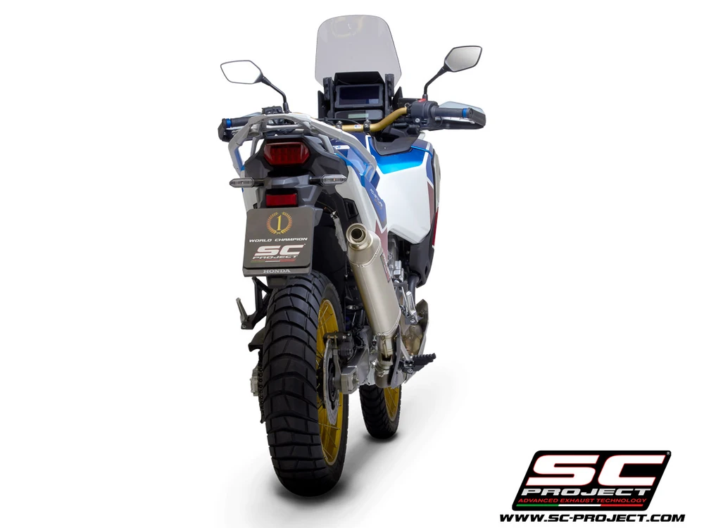 Выхлоп SC-Project Rally Raid titanium
