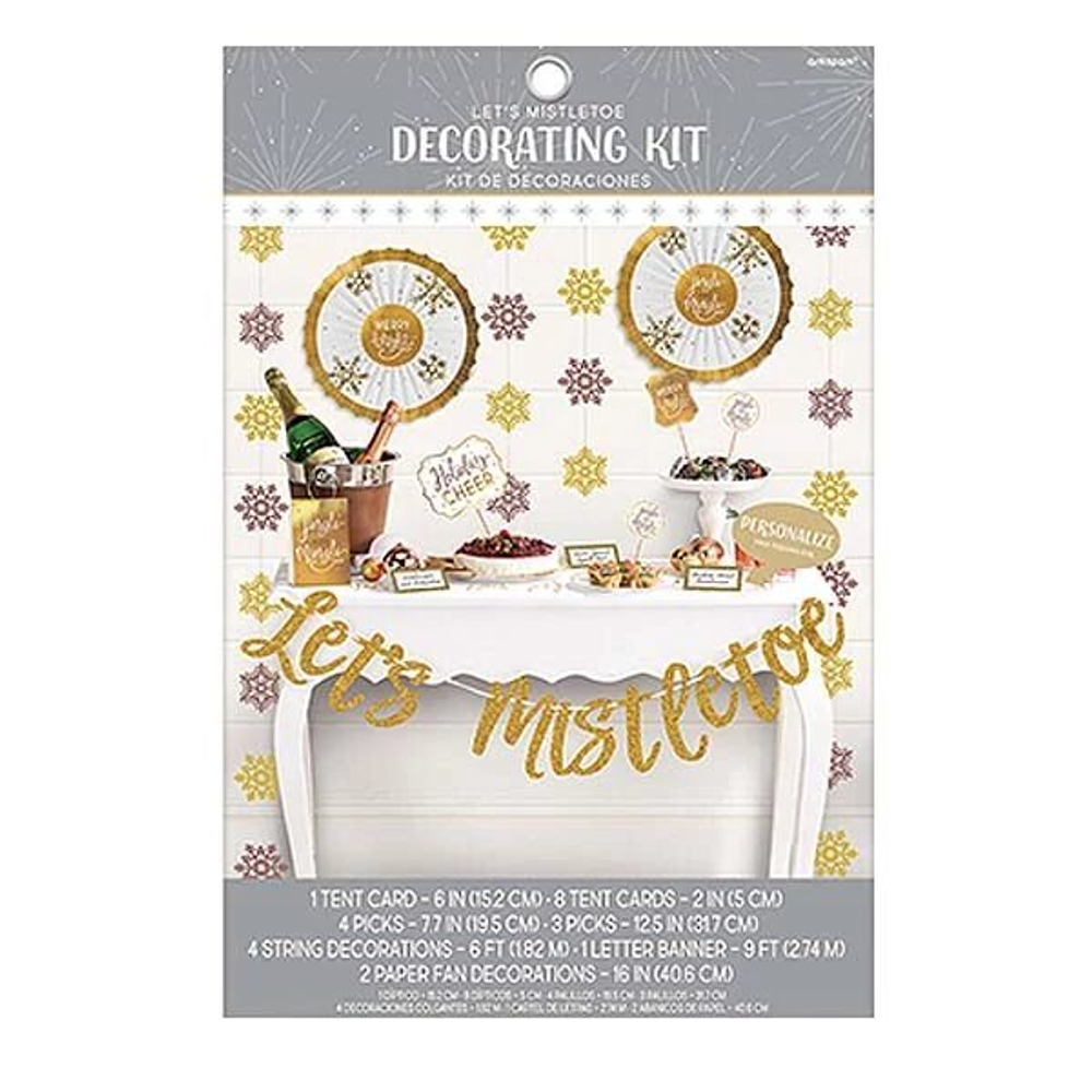 Декор сладкого стола Золотое Рождество