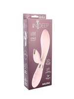 Перезаряжаемый вибратор Indeep Malena Pink 7701-05indeep
