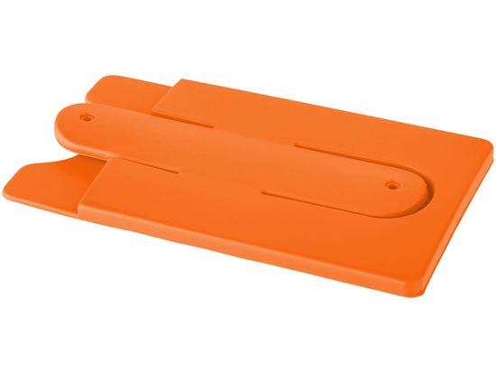Чехол для карт с держателем мобильного (Оранжевый)