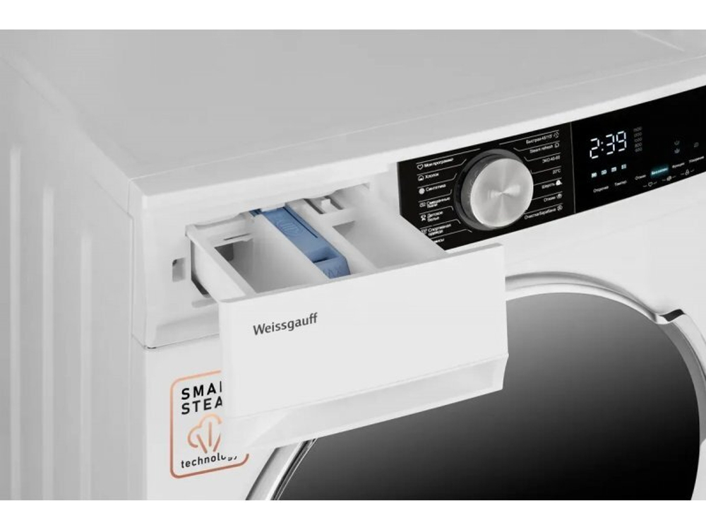 Стиральная машина Weissgauff Premium WM 56512 DC Inverter Steam