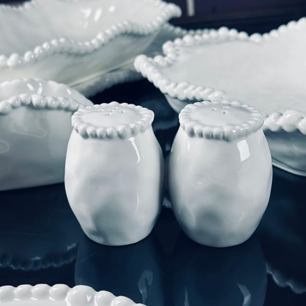Lenardi 305-256 Набор солонок МАРИНЕТ в под.уп.(х48)Фарфор