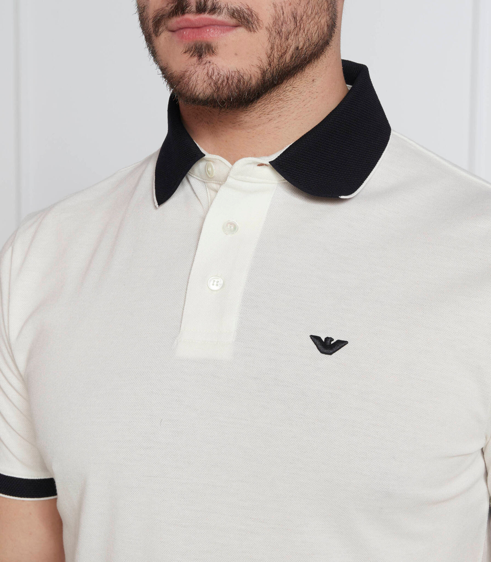 поло Emporio Armani - белый(3R1F70 1JTKZ)