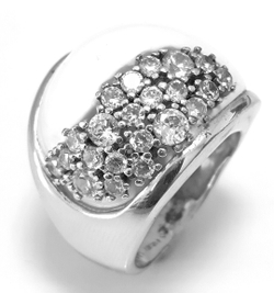 Ювелирное серебряное кольцо Эстерелла 925