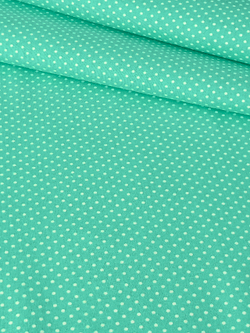 Ткань бязь плательная, рис. "Горох 2 мм", ширина 150 см, арт. 611