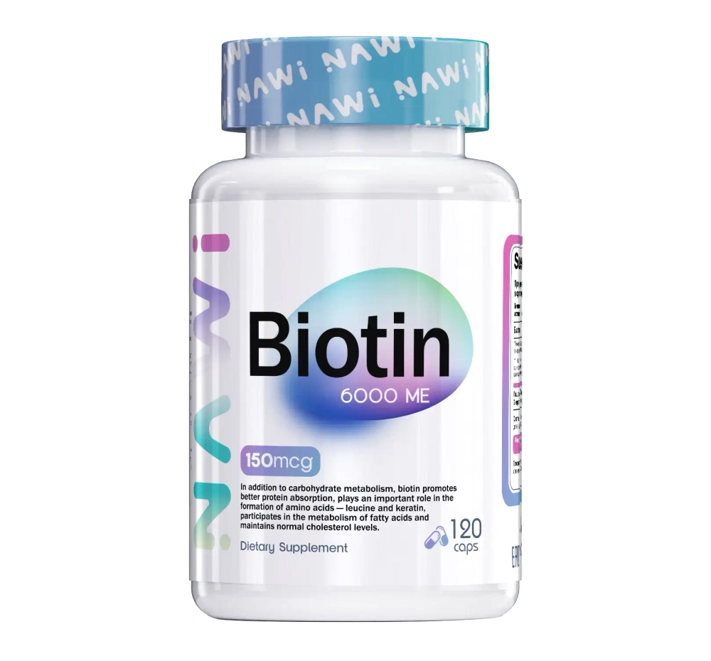 Витамины Nawi Biotin 120 капсул
