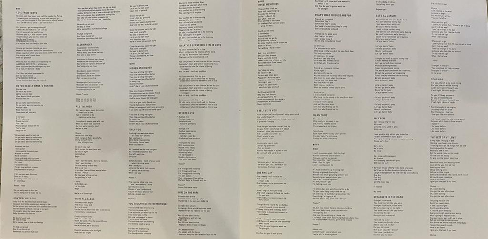 Rita Coolidge - The Best Of My Love (Япония 1985г.) 2LP