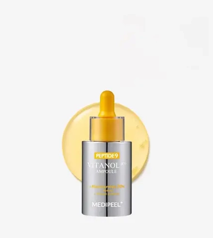 Лифтинг-ампула с пептидами и 20% Niacinamide MEDIPEEL Peptide 9 Vitanol Ampoule PRO 30 мл.