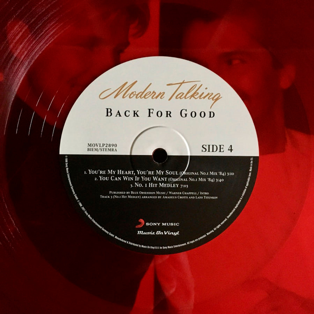 Modern Talking / Back For Good (The 7th Album) (Coloured Vinyl)(2LP)