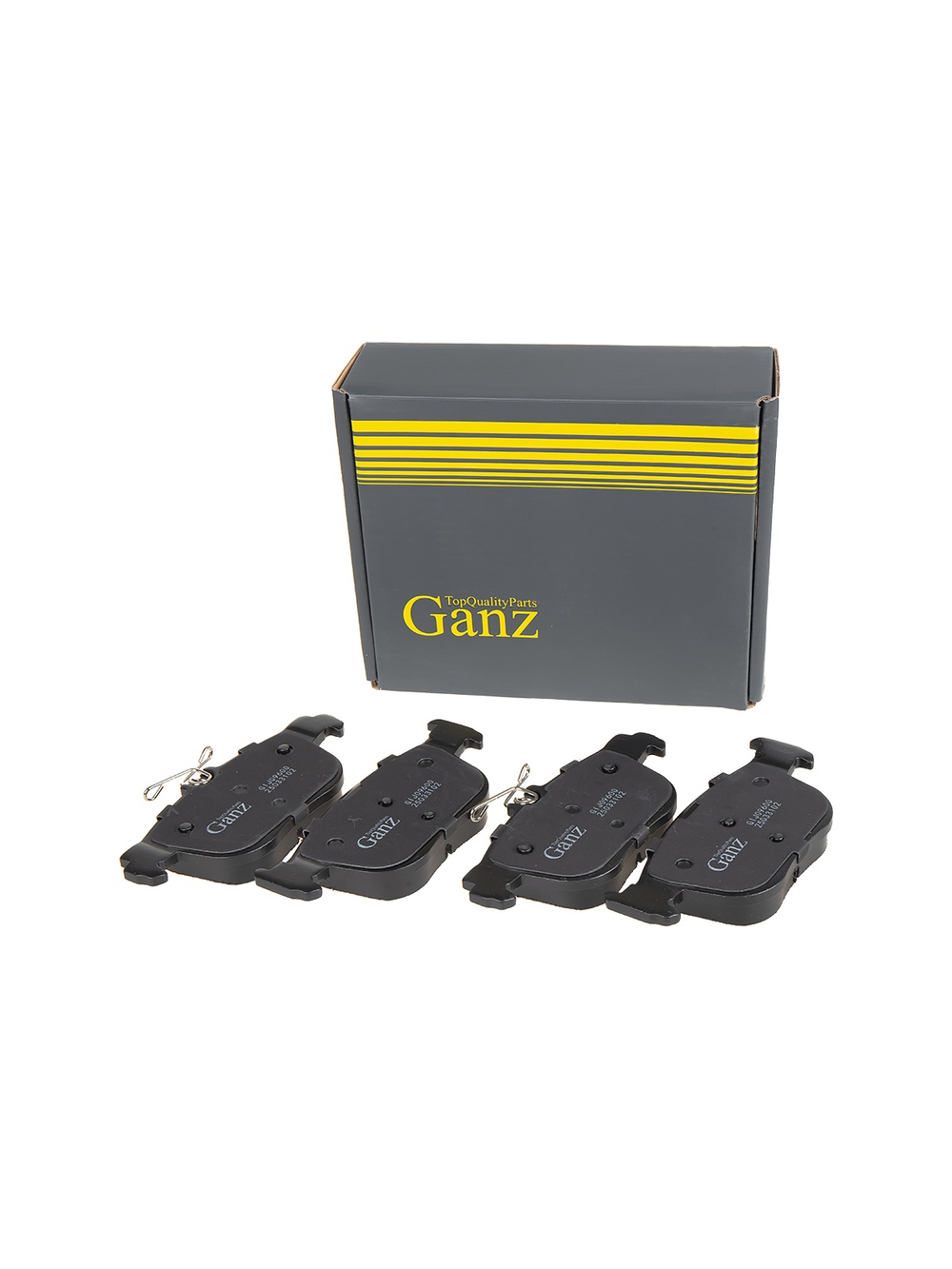 Колодки тормозные задние SKODA OCTAVIA (A8) (2019>) GANZ GIJ09600