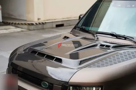 Карбоновый капот для LAND ROVER DEFENDER L663 2021+ Лэнд Ровер Дефендер