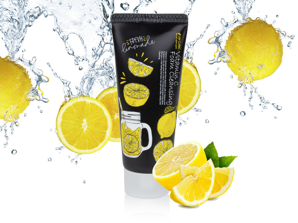 Пенка для умывания с витамином С 3W Clinic Vitamin C Foam Cleansing, 100 мл. Страна производитель: Корея (Уход за лицом)