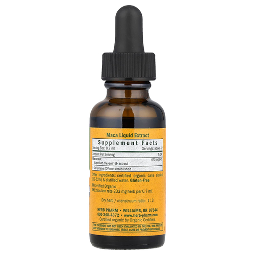 Herb Pharm, мака, 30 мл