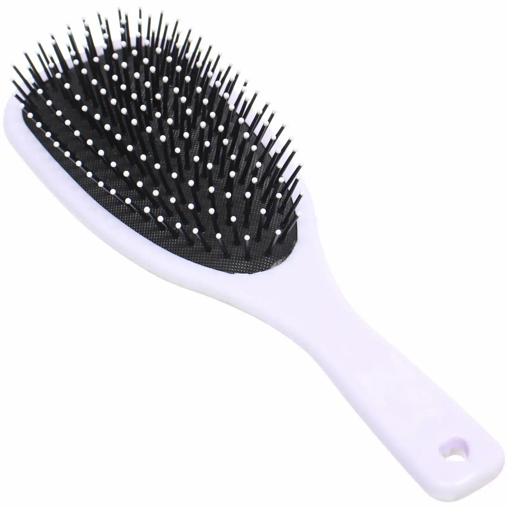 Расческа массажная эргономичная форма «КОЛЛЕКЦИЯ ИМАНИ - «ТРОПИКИ», микс 4 дизайна, 24*8см (PVC подвес)